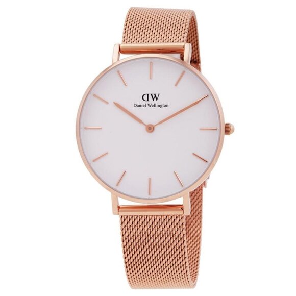 FX04565B NWT Daniel Wellington Fashion Ladies Quartz Steel Authentic Watch - Picture 1 of 3